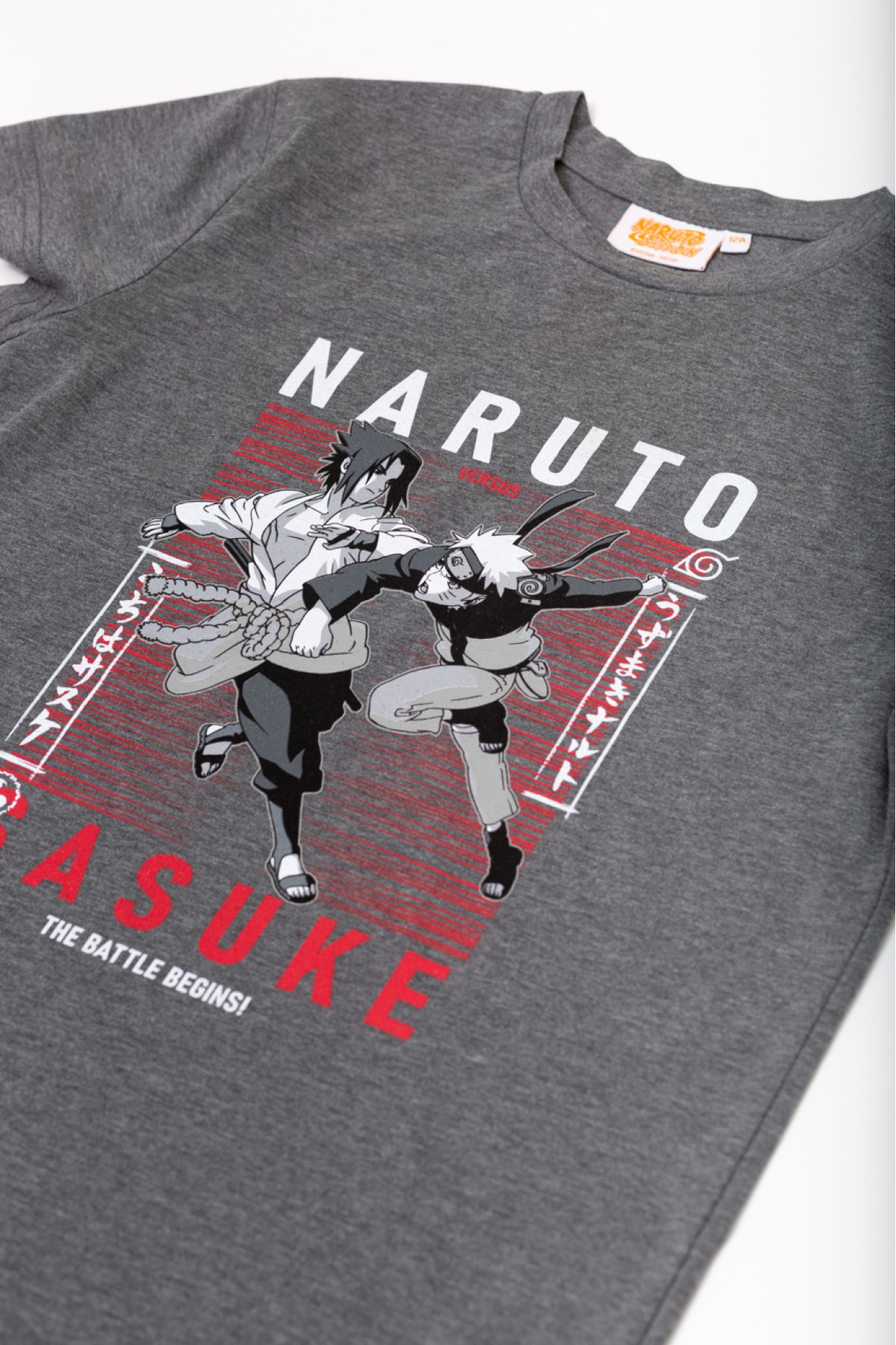 ORİJİNAL NARUTO SASUKE ÇOCUK TSHIRT-1180416-ANTRASİT